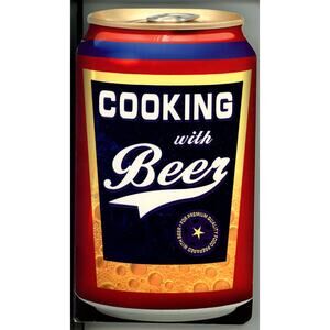 Cooking with Beer Cookbook Paperback Recipes Grilling Baking Foodie